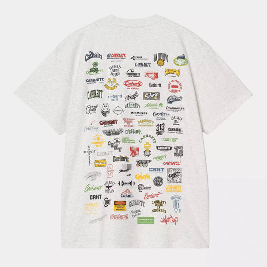 S/S Logo T-shirt - Ash Heather