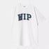 S/S WIP T-shirt - White / Dusky Blue