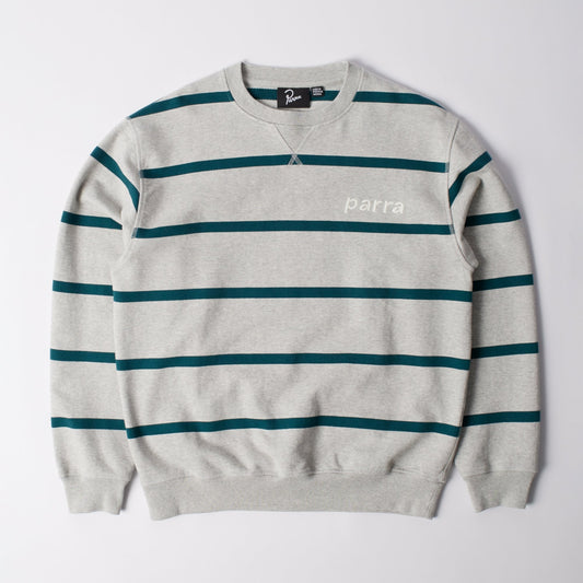 Pristine Striper Crew Neck Sweatshirt
