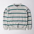 Pristine Striper Crew Neck Sweatshirt