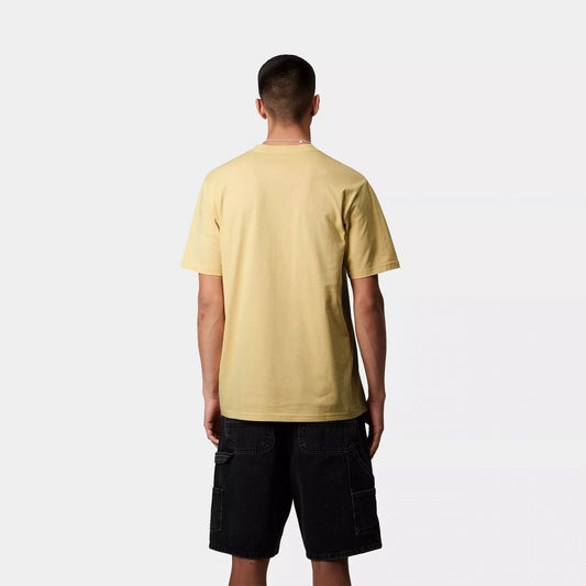 S/s Pocket T-shirt - Air Yellow