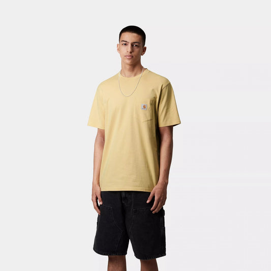 S/s Pocket T-shirt - Air Yellow