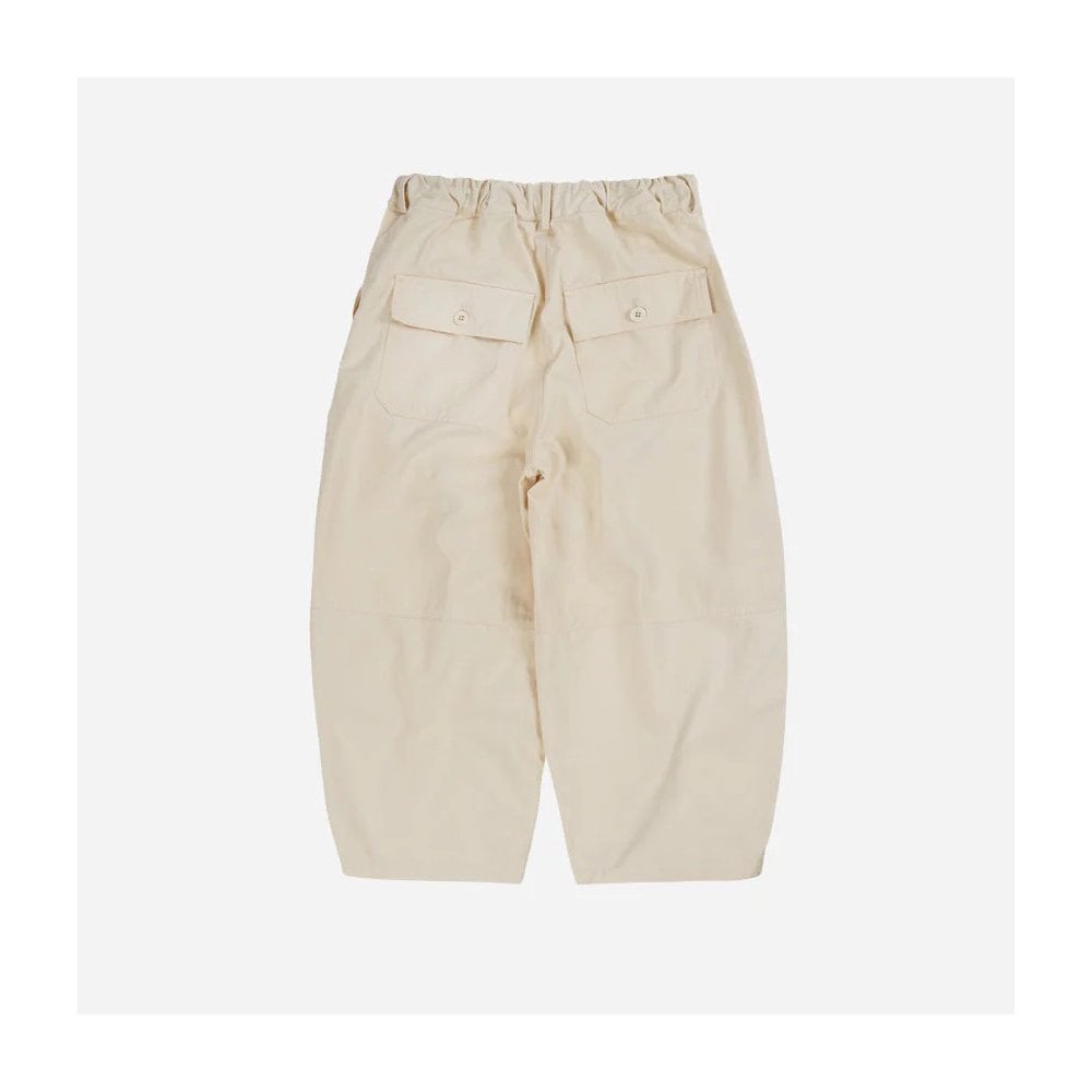 Twill Balloon Pants - Ivory