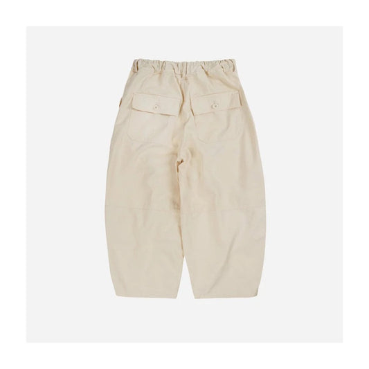 Twill Balloon Pants - Ivory