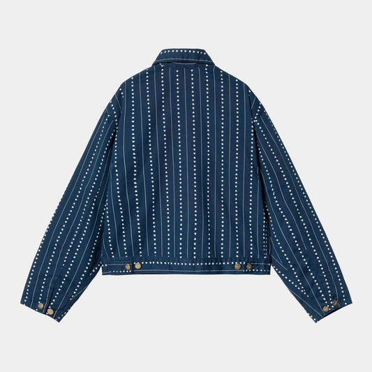 Women's W' Drewe Jacket Heart C Pinstripe