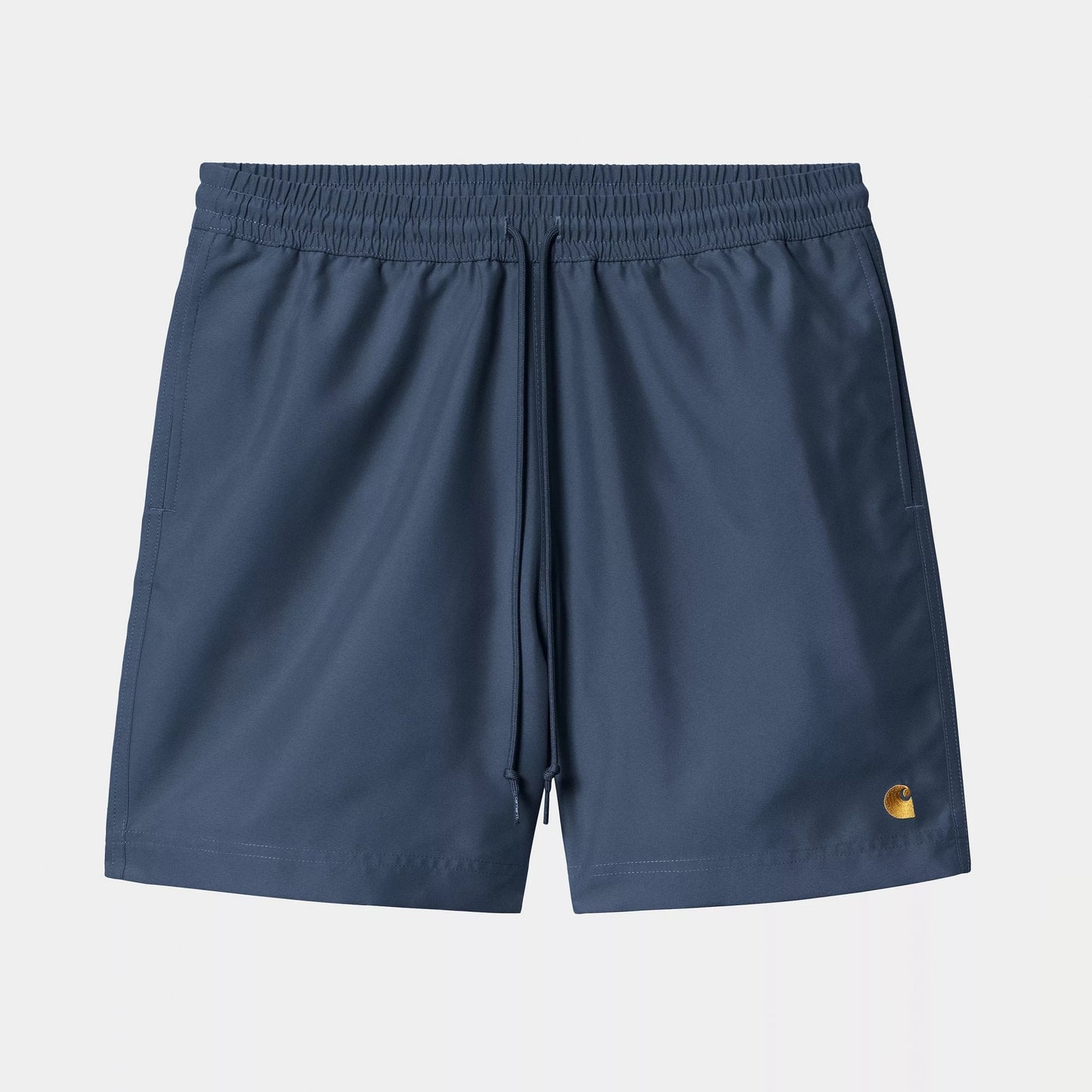 Chase Swim Trunks, Dusty Blue / Gold