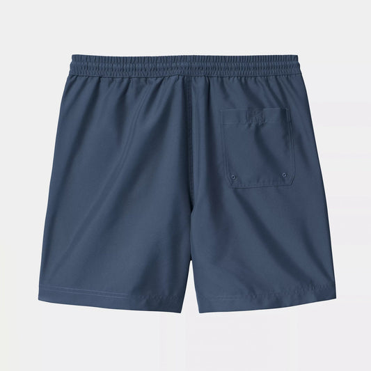 Chase Swim Trunks, Dusty Blue / Gold