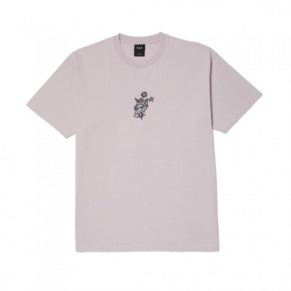 Cupid S/s Washed Tee, Dust Purple