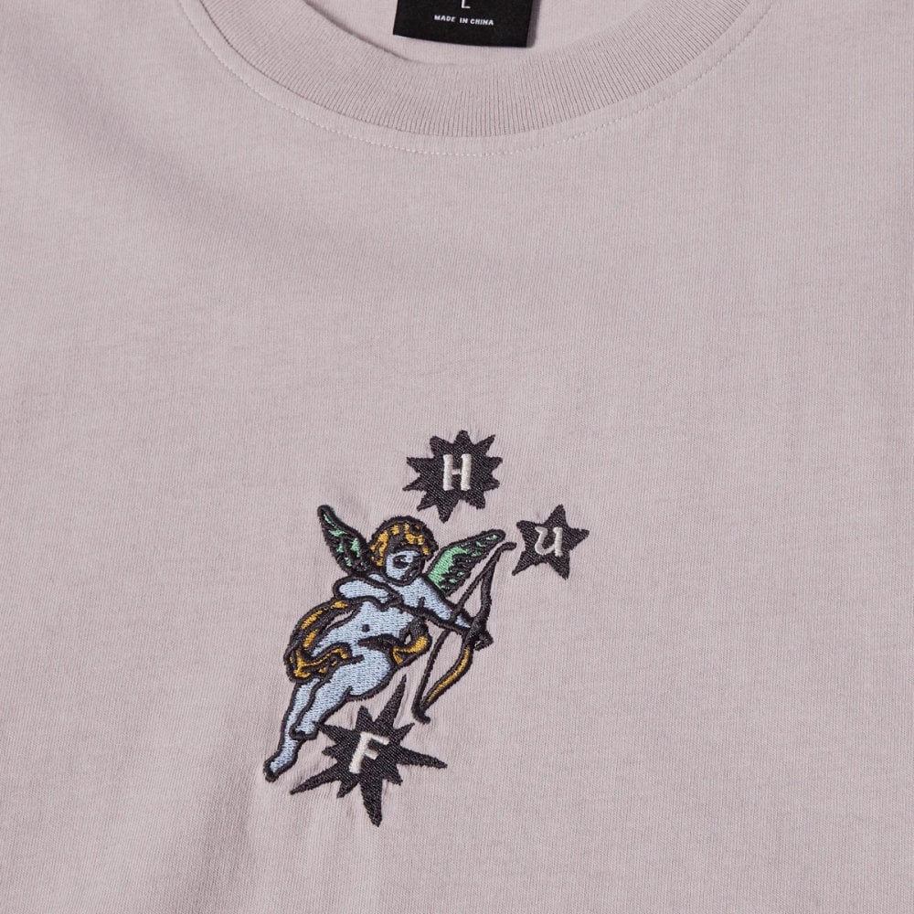 Cupid S/s Washed Tee, Dust Purple
