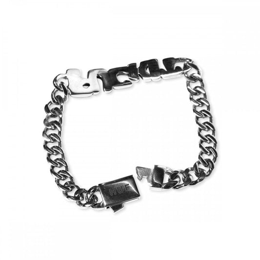 Fuck It Warped ID Bracelet, Silver