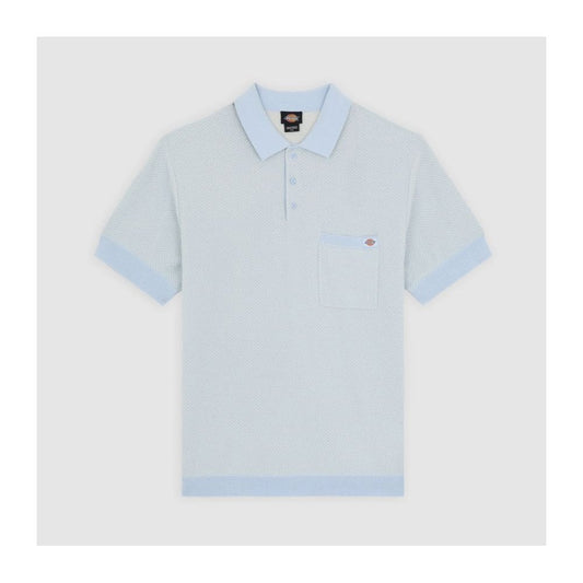 Rocky Knit Polo Shirt Whitecap Grey