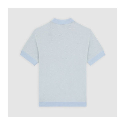 Rocky Knit Polo Shirt Whitecap Grey