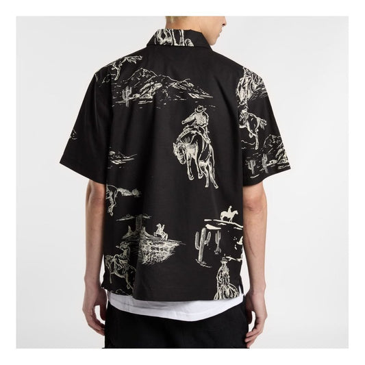 Savage Short Sleeve Work Shirt Black