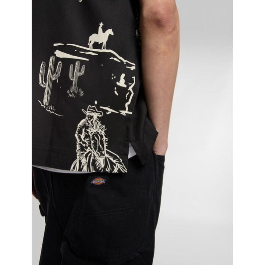 Savage Short Sleeve Work Shirt Black