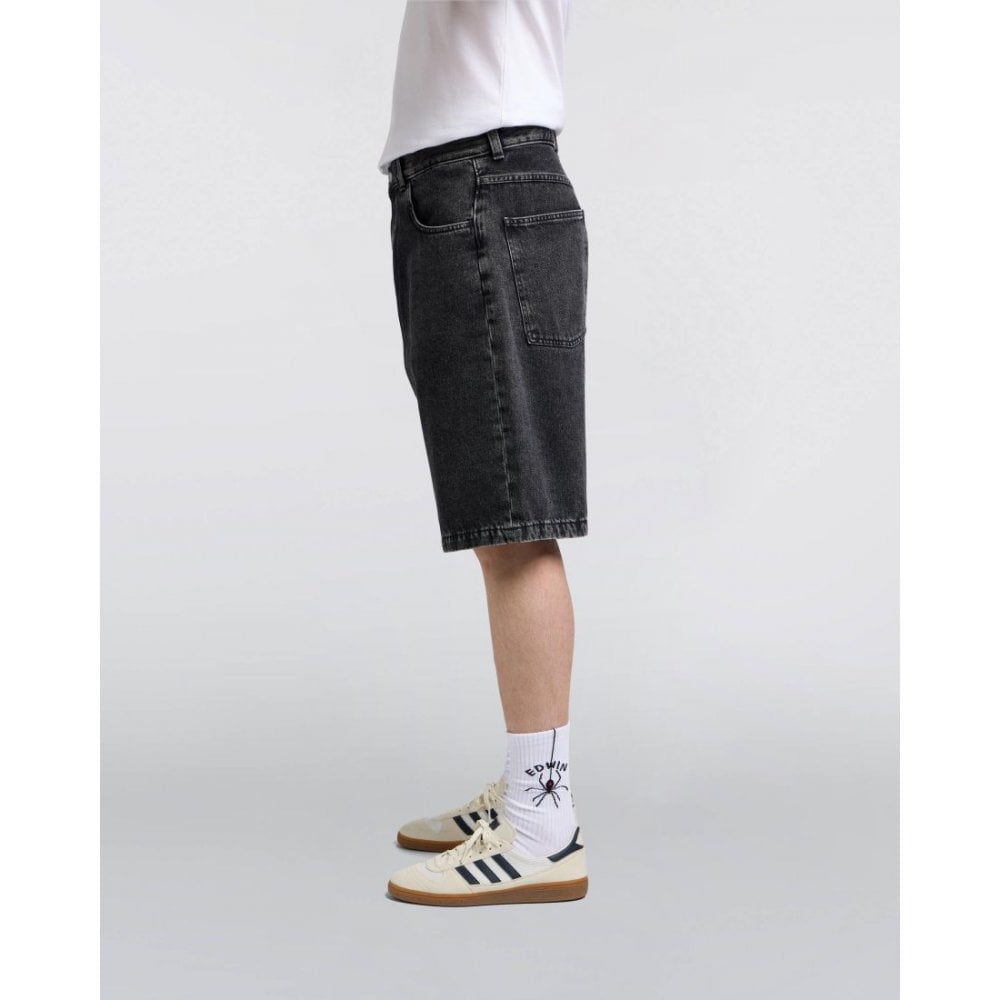 Worker Short - Black Matt Wash