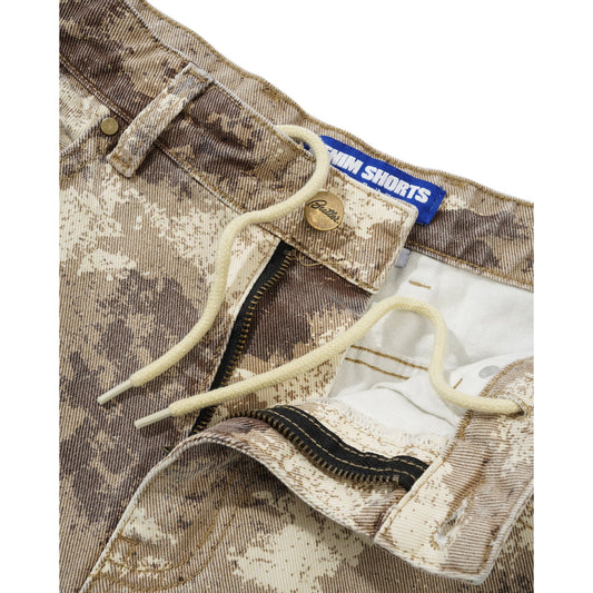 Weathergear Denim Shorts - Desert Camo