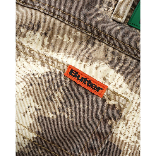 Weathergear Denim Shorts - Desert Camo