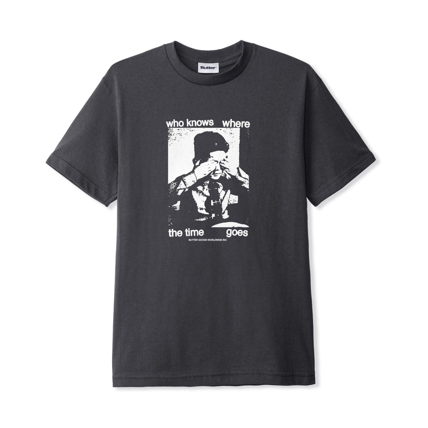 Who Knows Tee - Charcoal