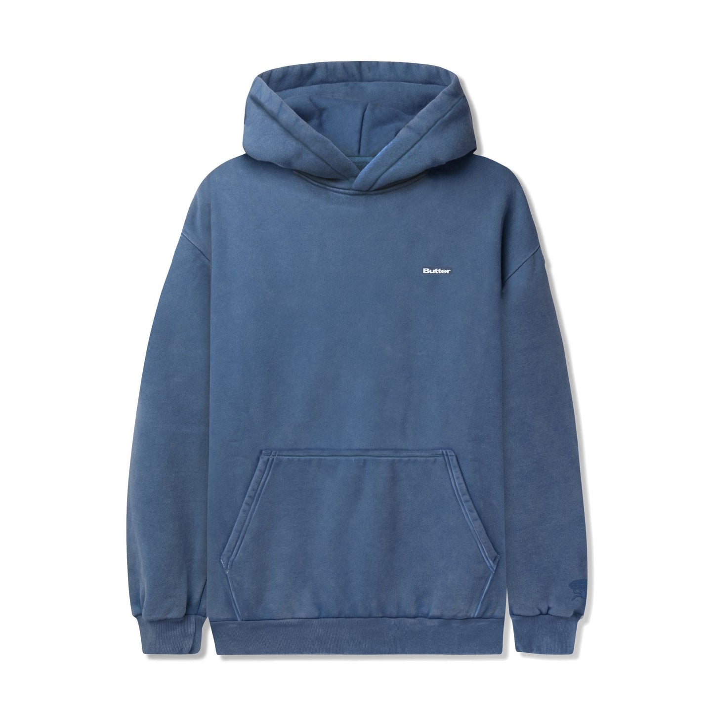 Basic Pullover Hoodie - Washed Navy