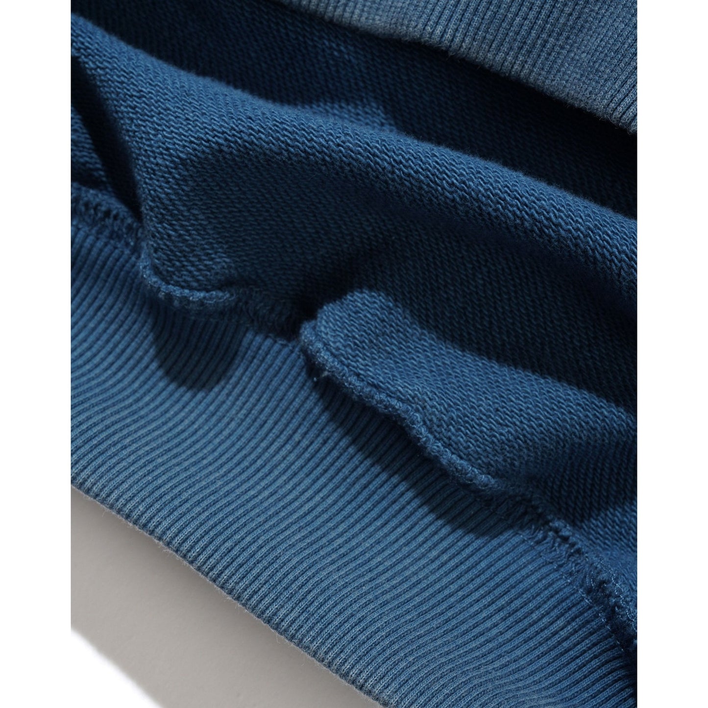 Basic Pullover Hoodie - Washed Navy