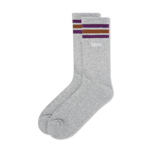 Stripe Socks - Ash