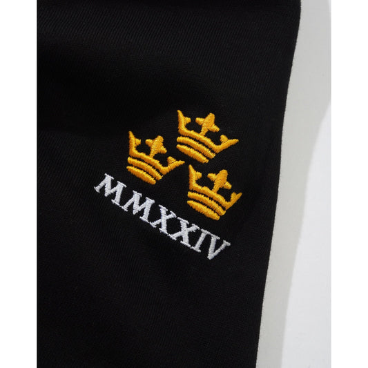 Crown Applique Jacket - Black
