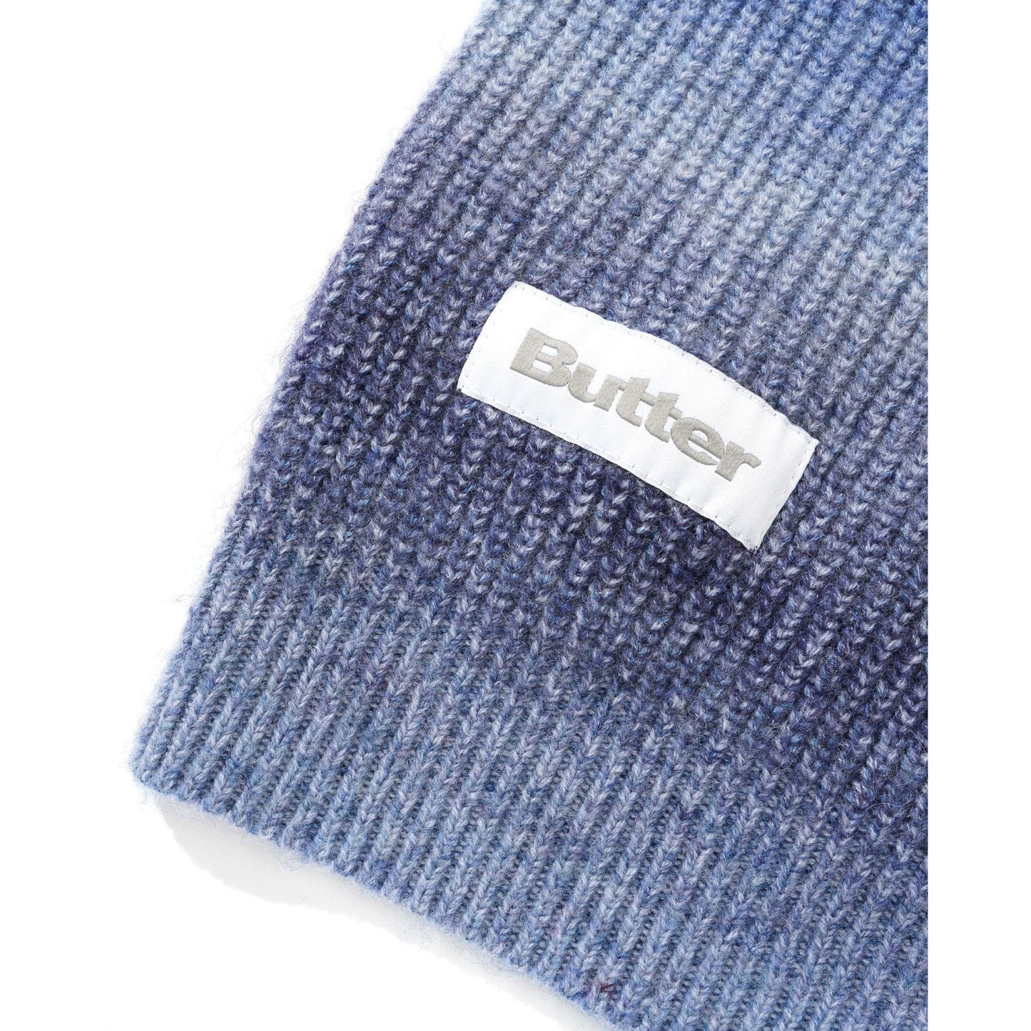 Beams 1/4 Zip Knit Polo - Blue