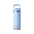Rambler® 18 Oz (532 Ml) Bottle Straw Cap - Big Sky Blue