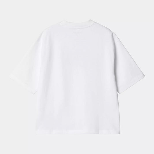 Women's W' S/s Slap Shot T-shirt- White