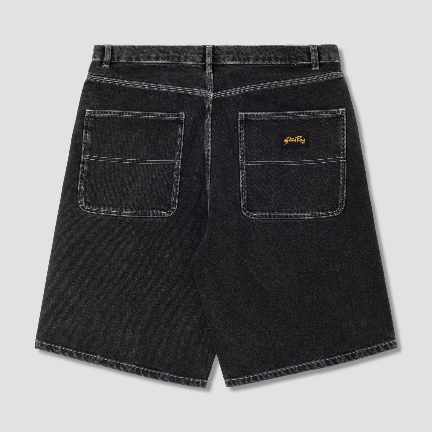 Wide 5 Short - Washed Black