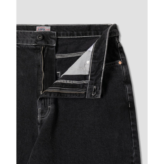 Wide 5 Short - Washed Black