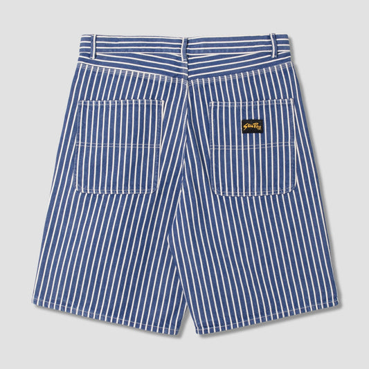 Wide 5 Short - Indigo / Natural Hickory