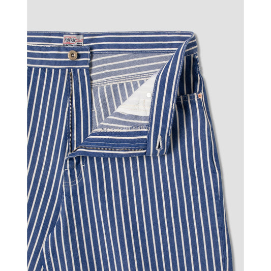 Wide 5 Short - Indigo / Natural Hickory