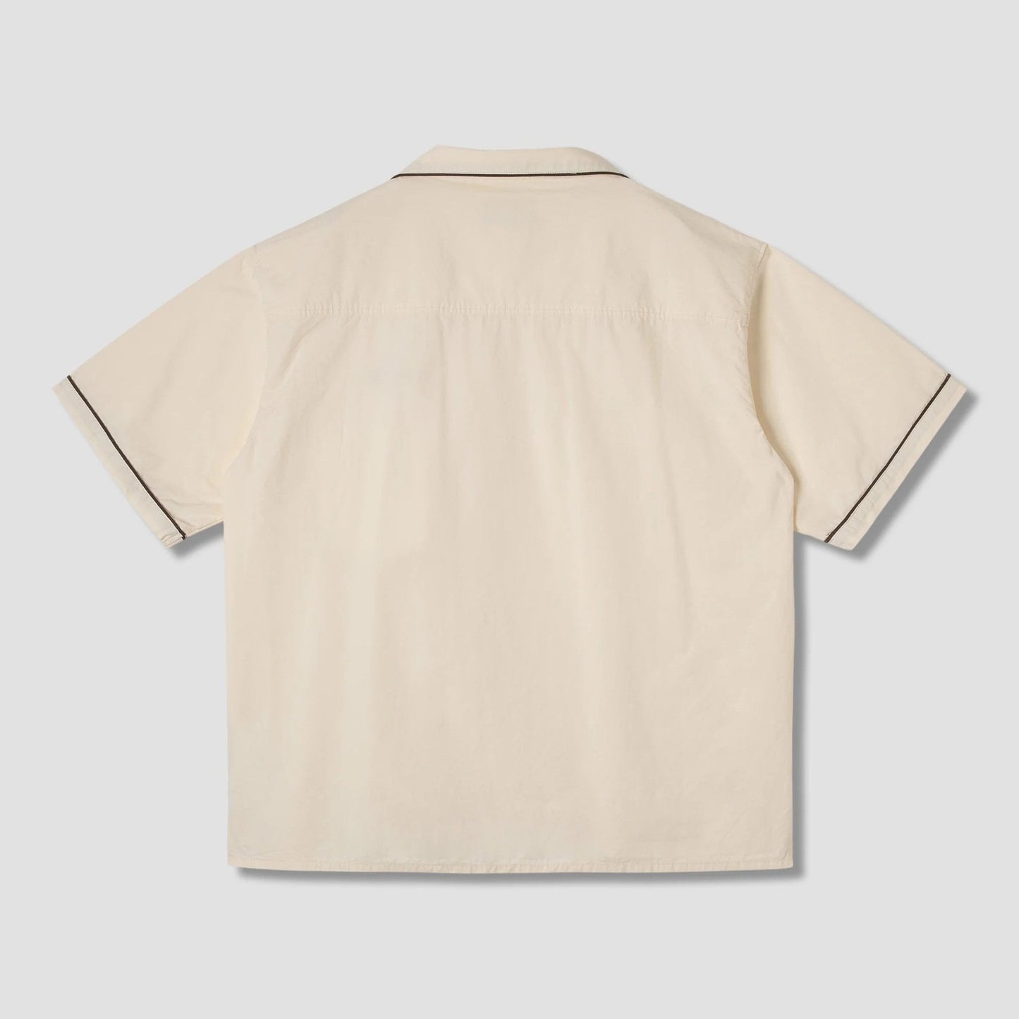 Bowling Shirt - Natural / Matt Black