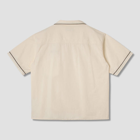 Bowling Shirt - Natural / Matt Black