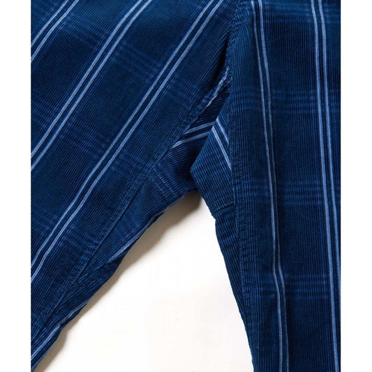 Corduroy Swell Pant - Navy Check