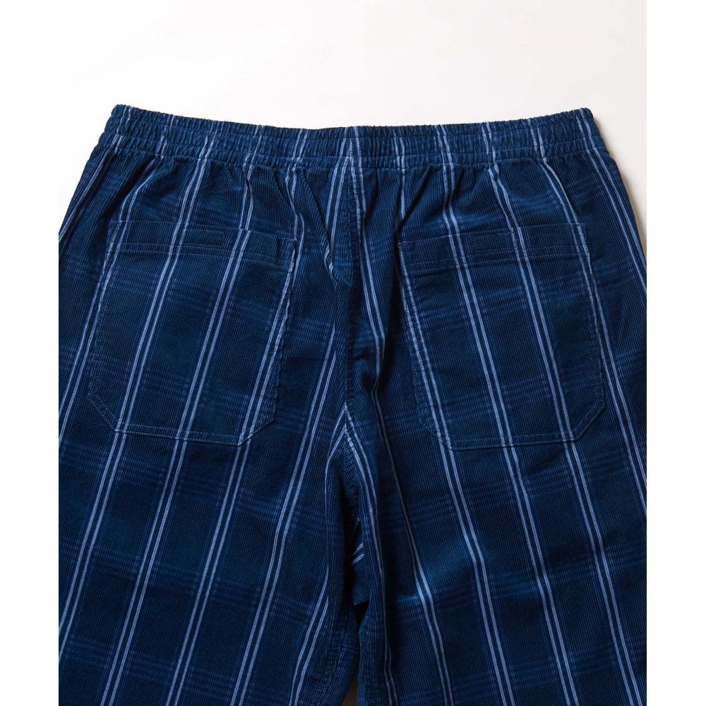 Corduroy Swell Short - Navy Check