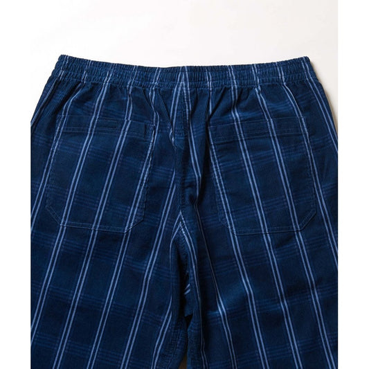 Corduroy Swell Short - Navy Check