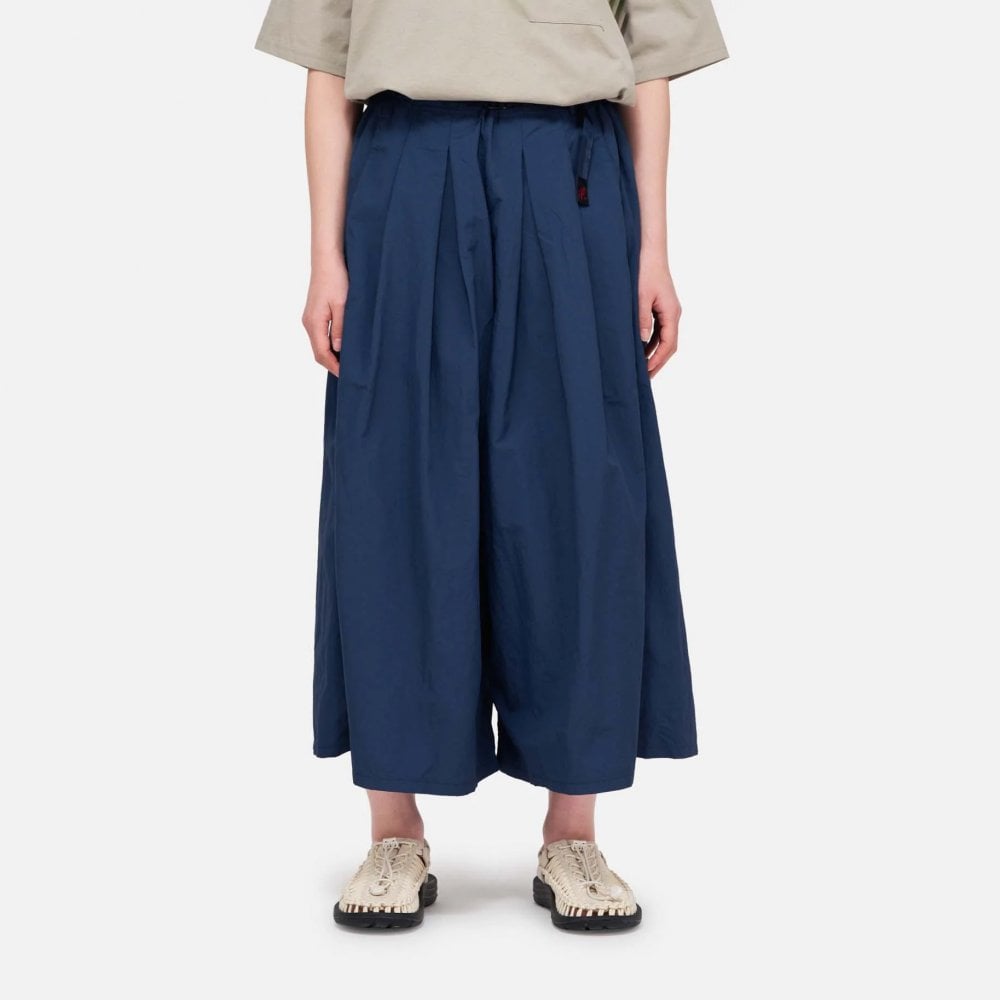 Women's Nylon Flare Pant - Deep Navy