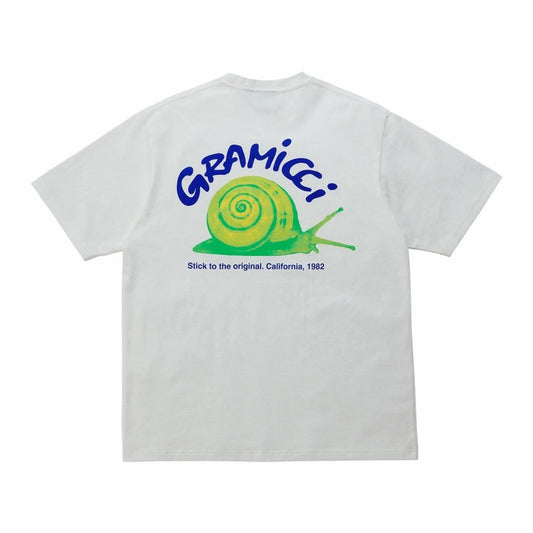 Snail Tee - White