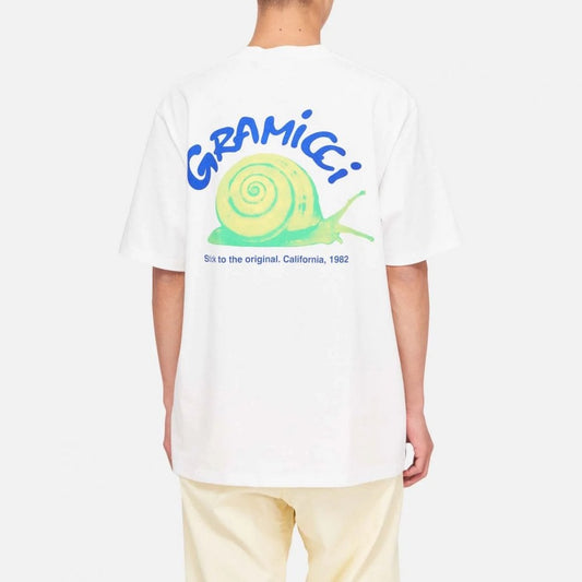 Snail Tee - White