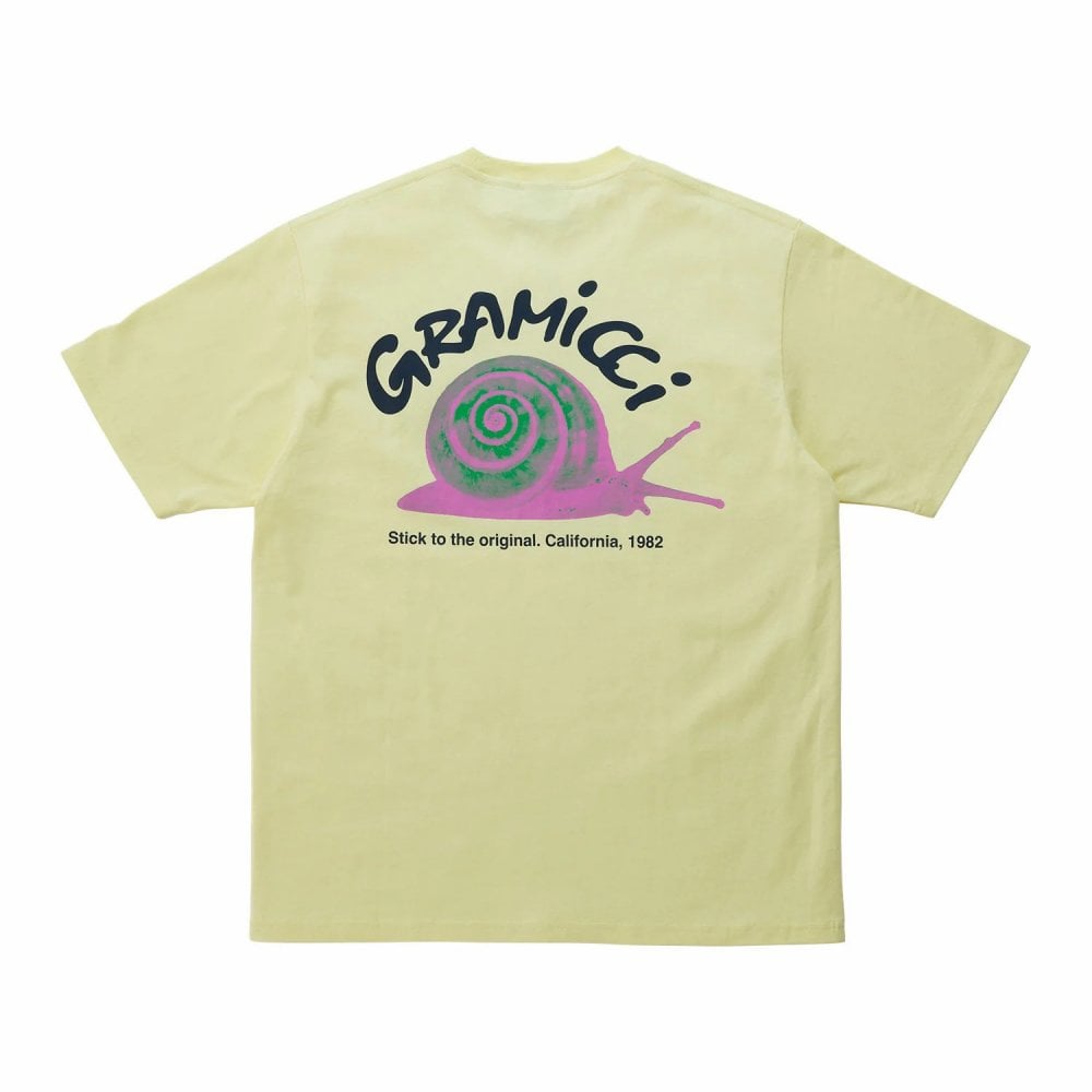 Snail Tee - Lemon