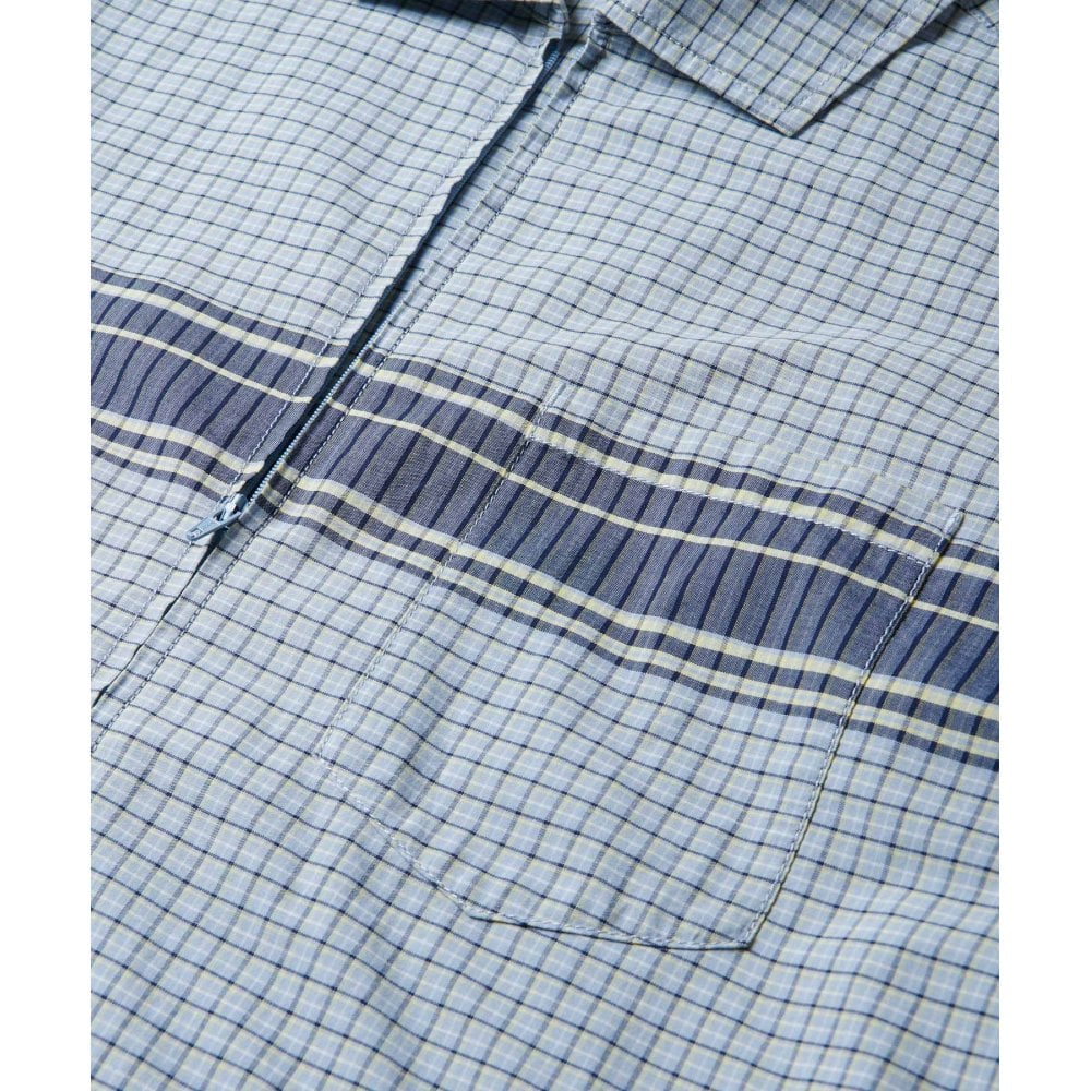 Zip Up Wave Shirt