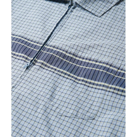 Zip Up Wave Shirt