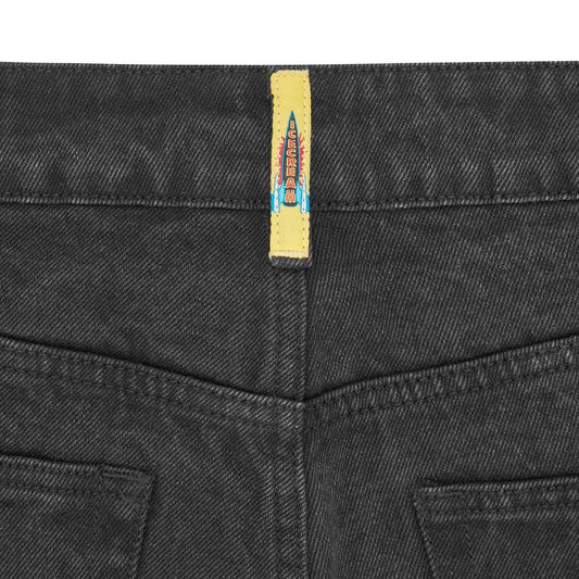 Running Dog Denim Pant - Black Denim