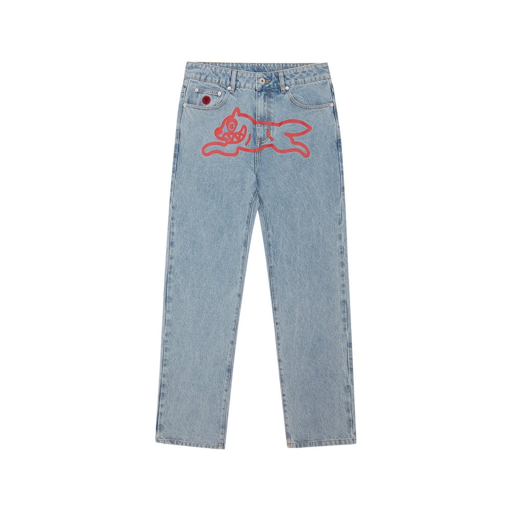 Running Dog Denim Pant - Light Wash Blue