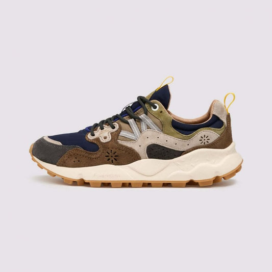 Yamano 3 Man Suede/Nylon - Grey-Blue