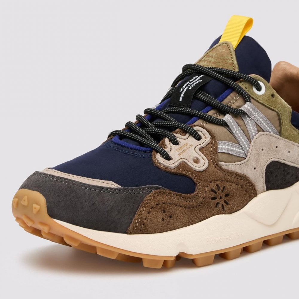 Yamano 3 Man Suede/Nylon - Grey-Blue