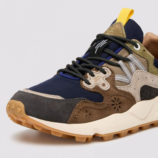 Yamano 3 Man Suede/Nylon - Grey-Blue