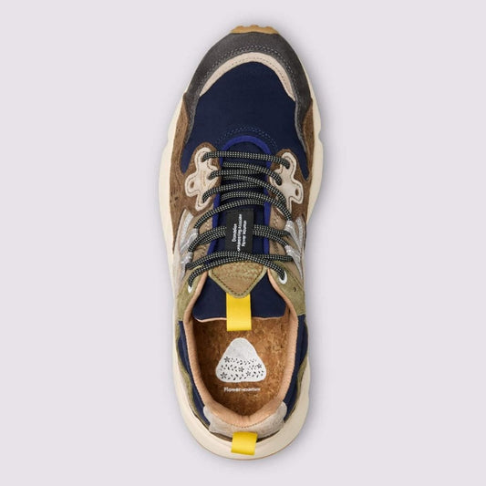 Yamano 3 Man Suede/Nylon - Grey-Blue